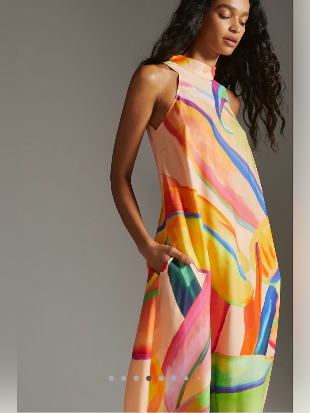 Farm Rio Halter Maxi Dress - Picture 4 of 16